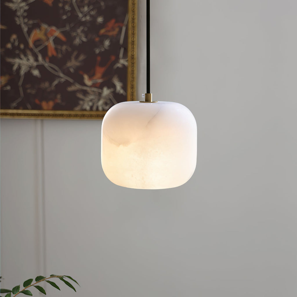 Alabaster Bedside Pendant Light — view 14