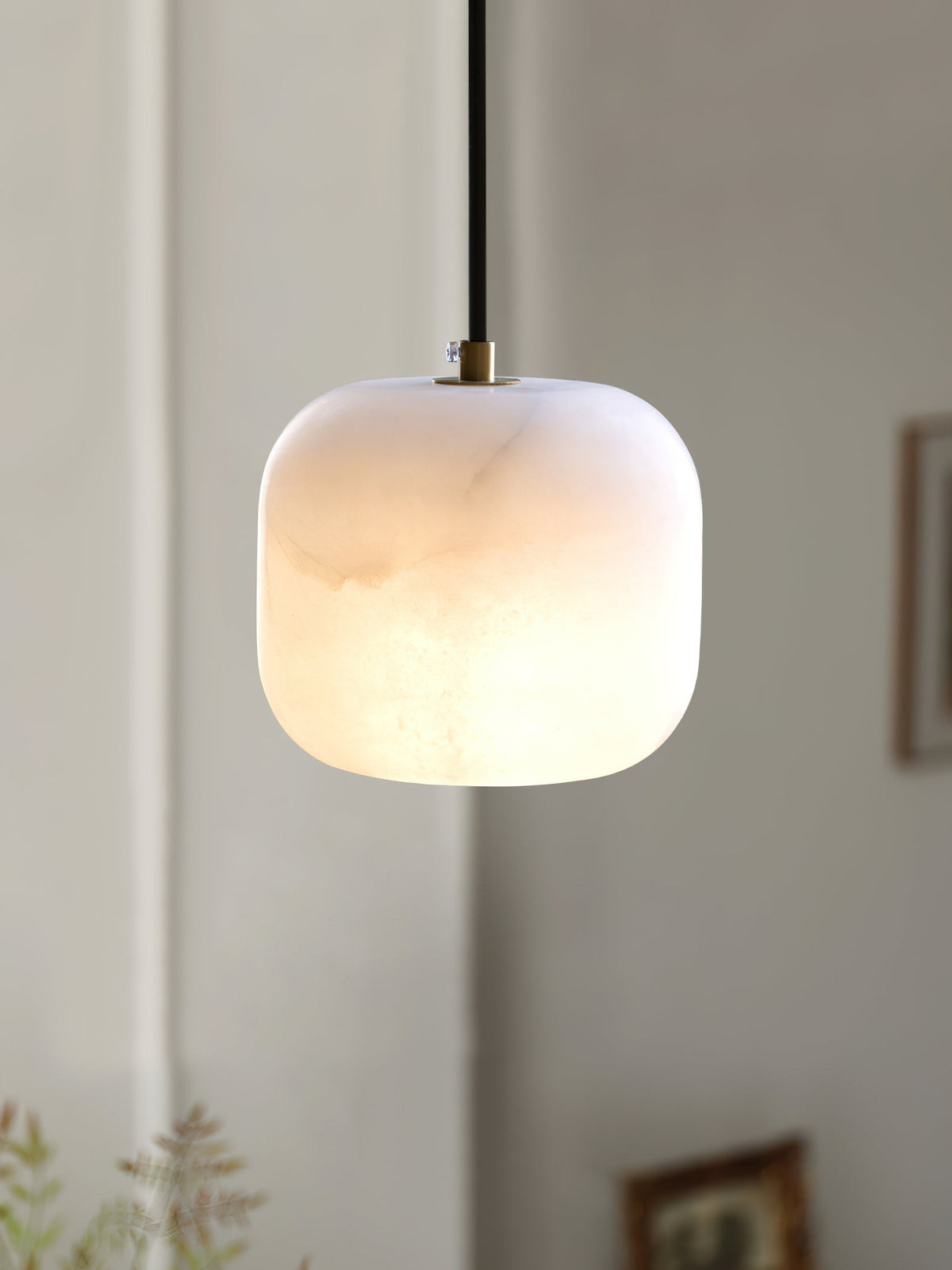 Alabaster Bedside Pendant Light — view 18