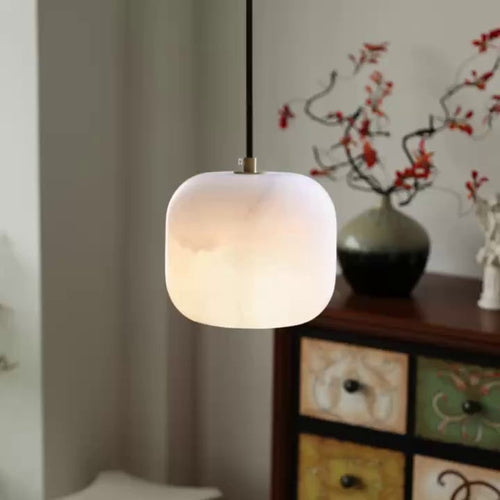 Alabaster Bedside Pendant Light — view 2