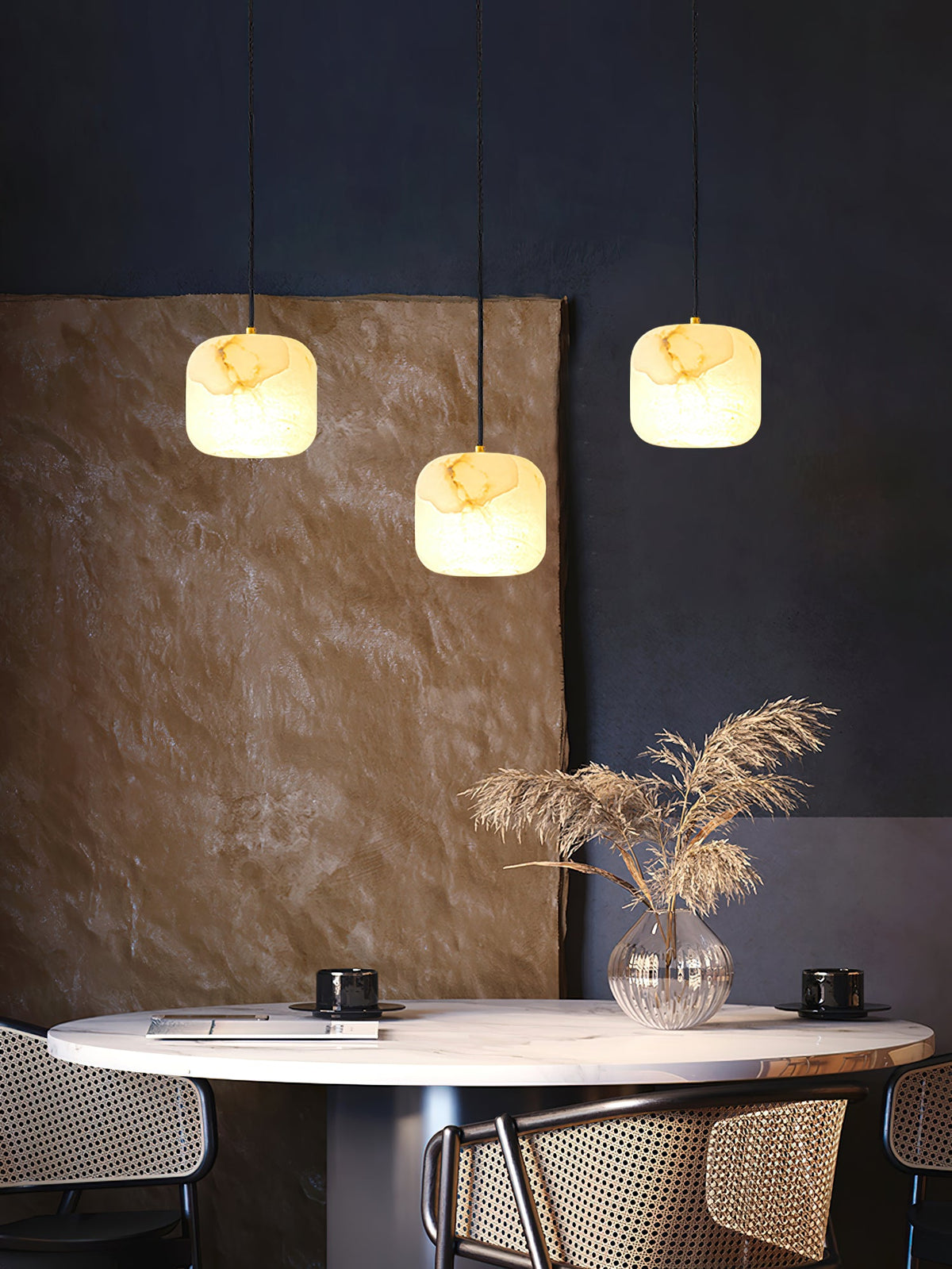 Alabaster Bedside Pendant Light — view 19