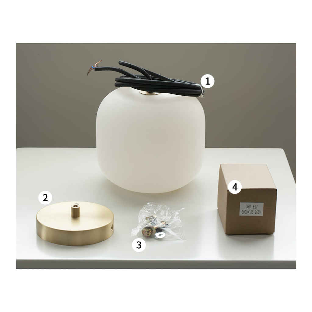 Alabaster Bedside Pendant Light — view 37