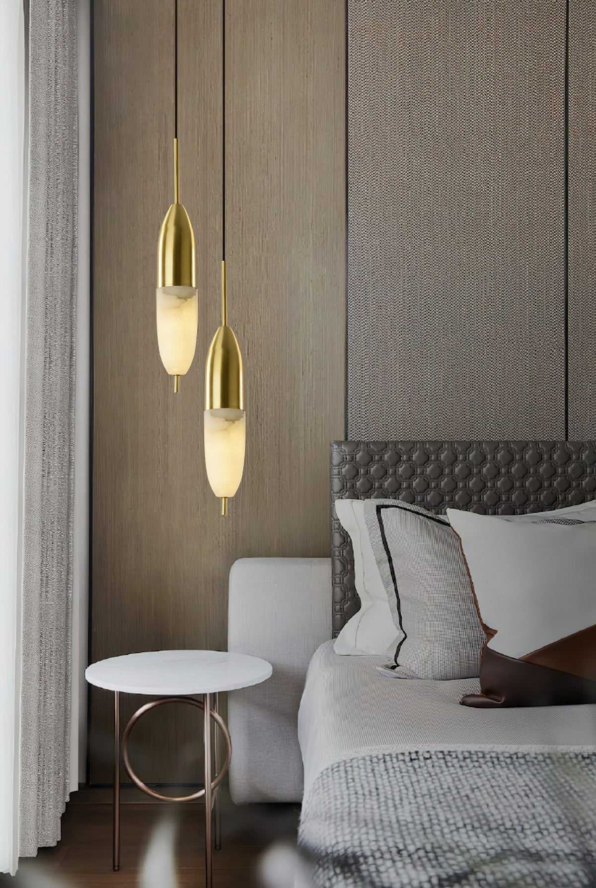 Alabaster Bolus Pendant Light — view 9