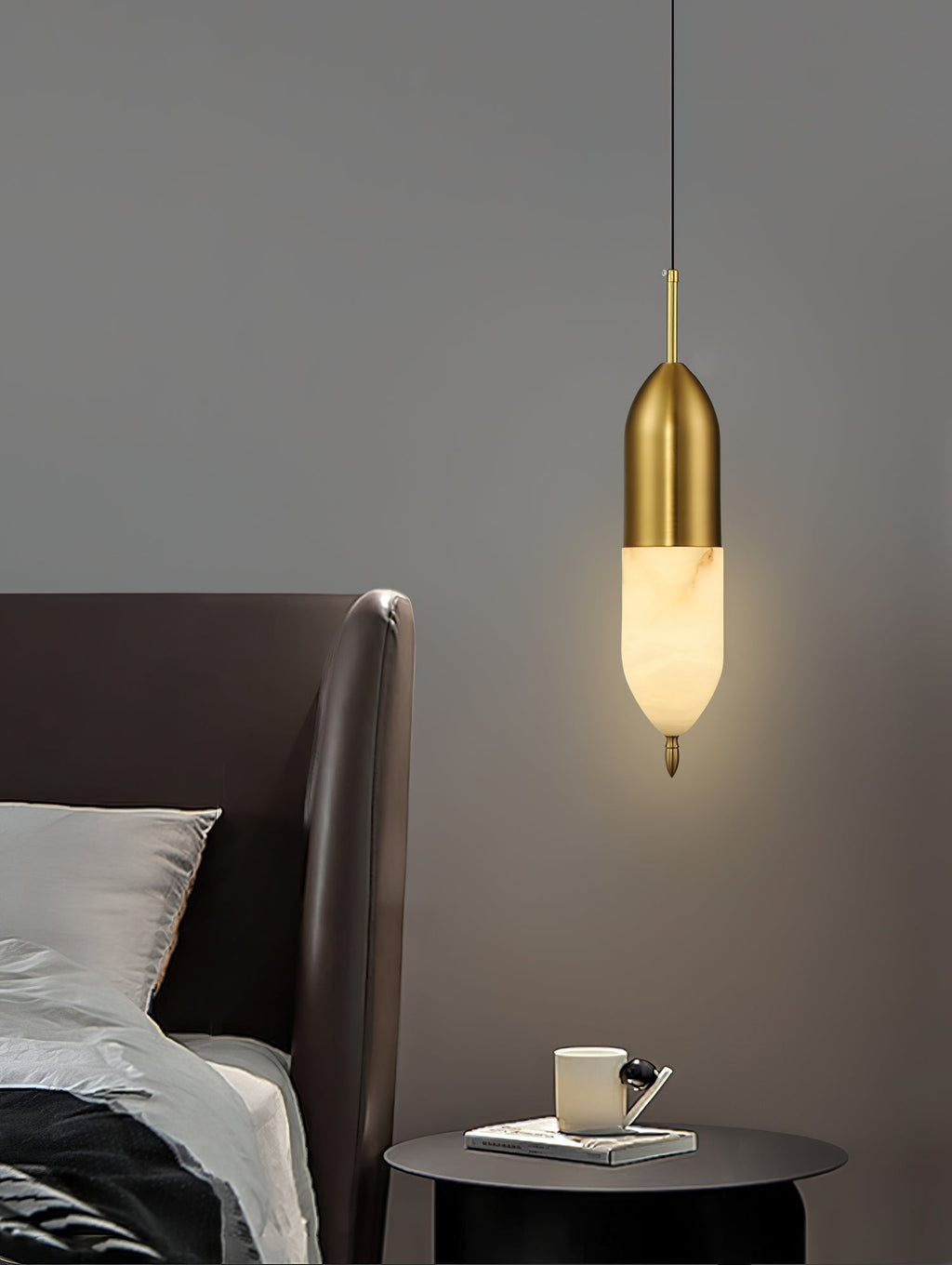 Alabaster Bolus Pendant Light — view 12
