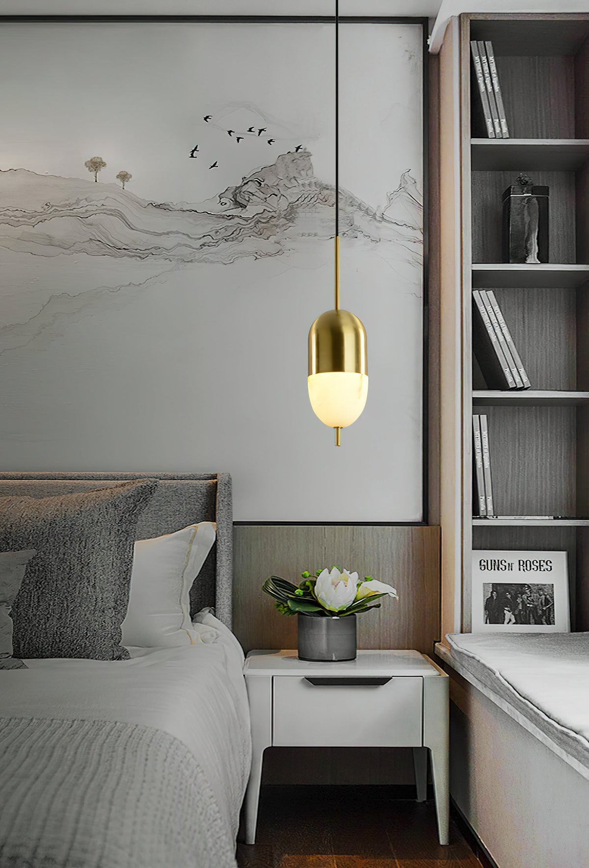 Alabaster Bolus Pendant Light — view 10