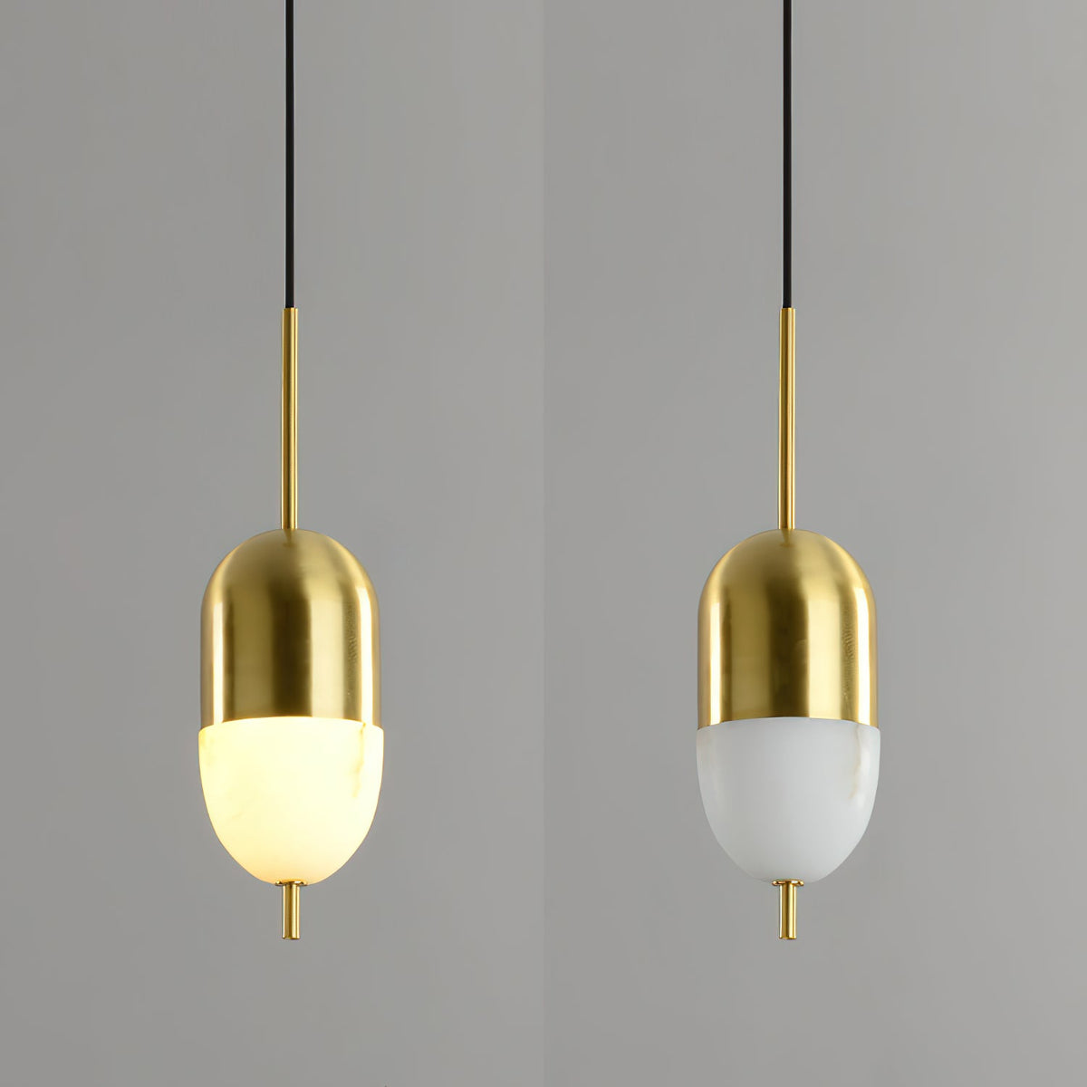 Alabaster Bolus Pendant Light — view 15
