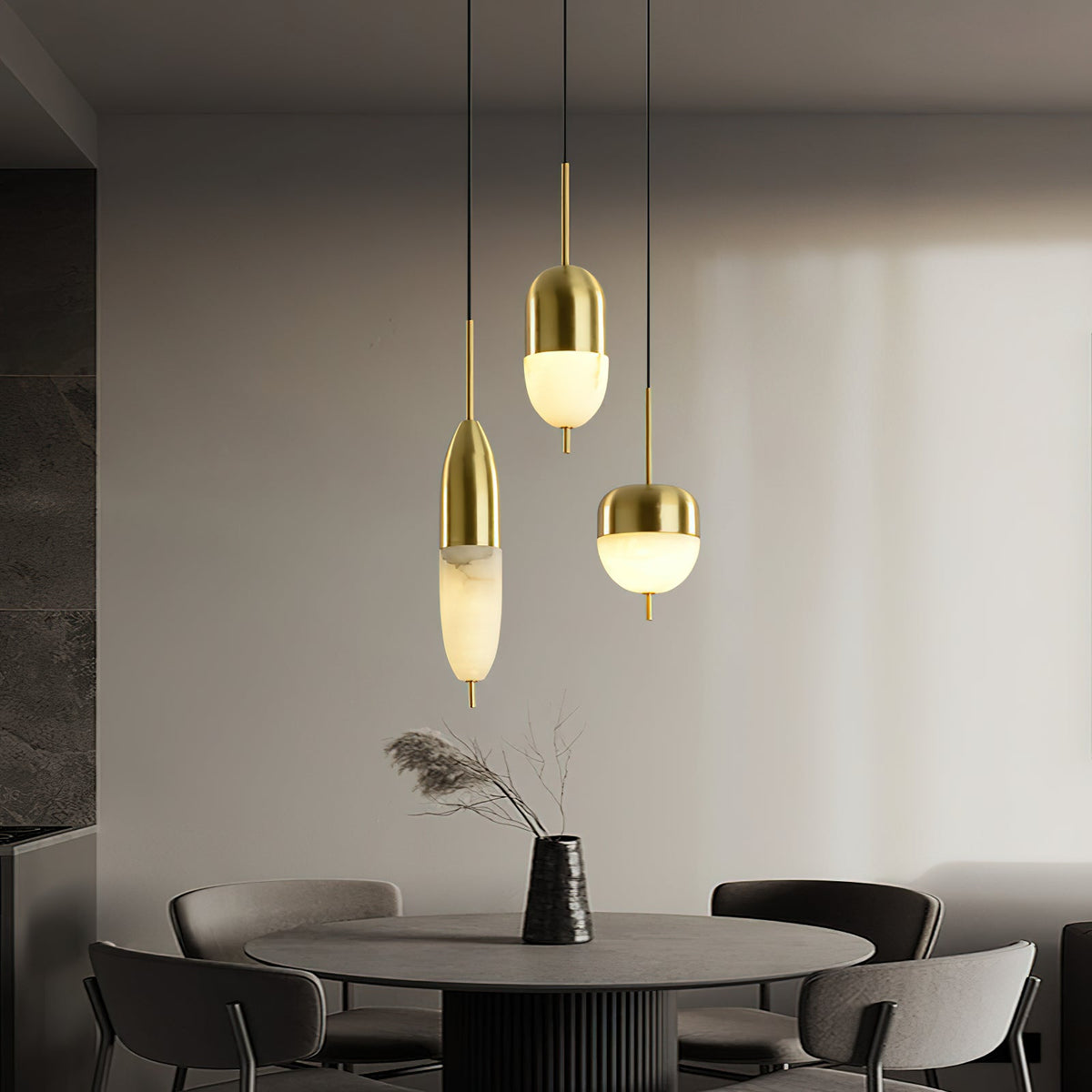 Alabaster Bolus Pendant Light — view 2