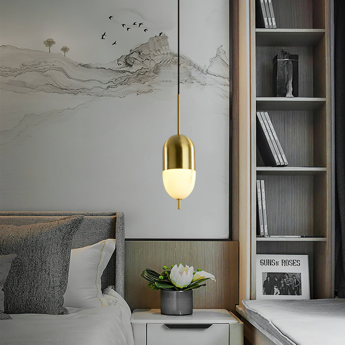 Alabaster Bolus Pendant Light — view 7
