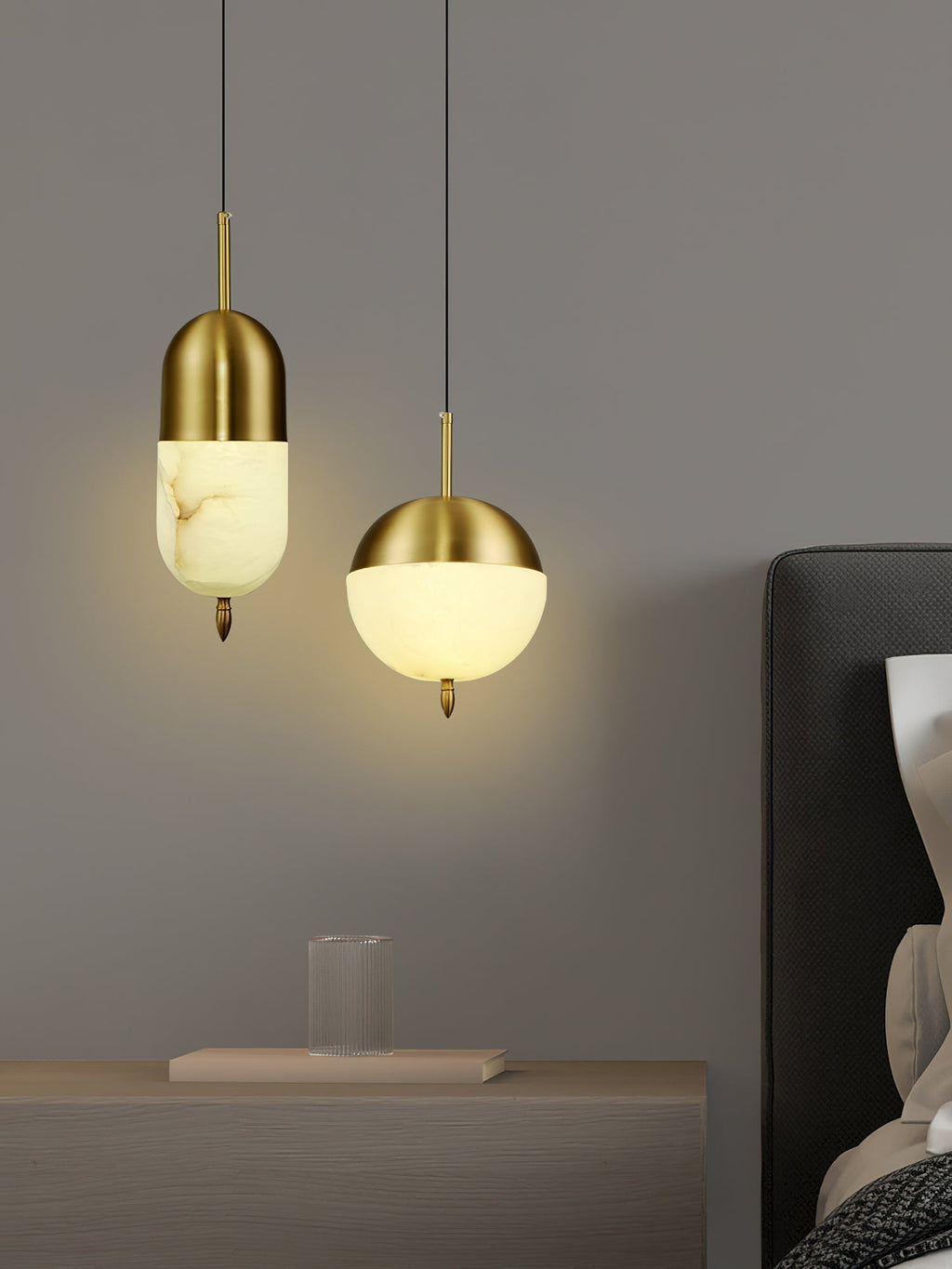 Alabaster Bolus Pendant Light — view 13