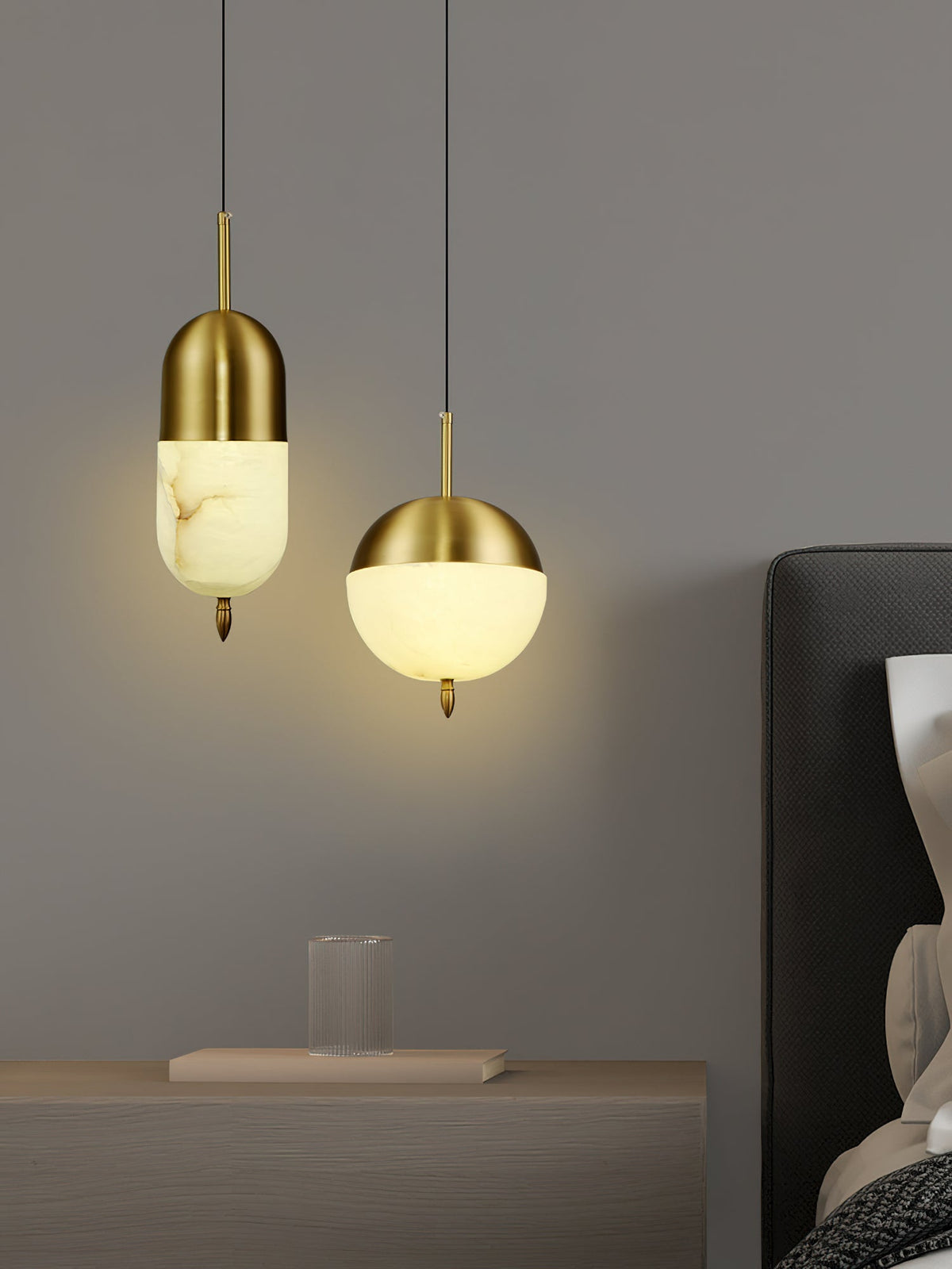 Alabaster Bolus Pendant Light — view 13