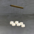 Alabaster Box Chandelier — view 19