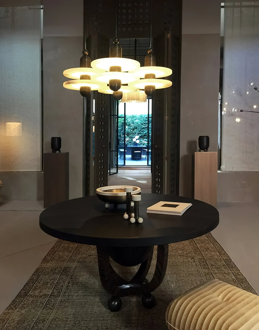 Alabaster Comet Pendant Lamp — view 34