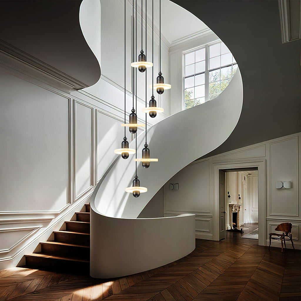 Alabaster Comet Pendant Lamp — view 41