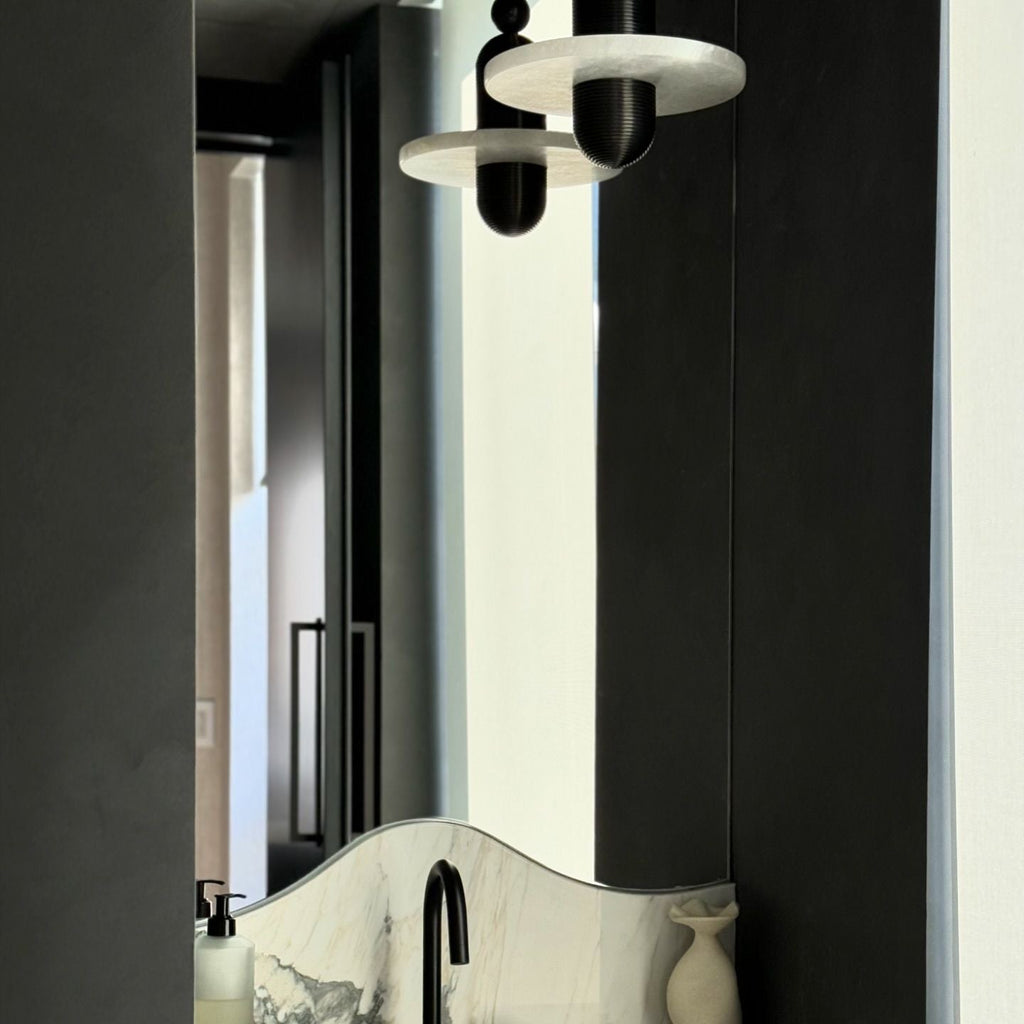 Alabaster Comet Pendant Lamp — view 22