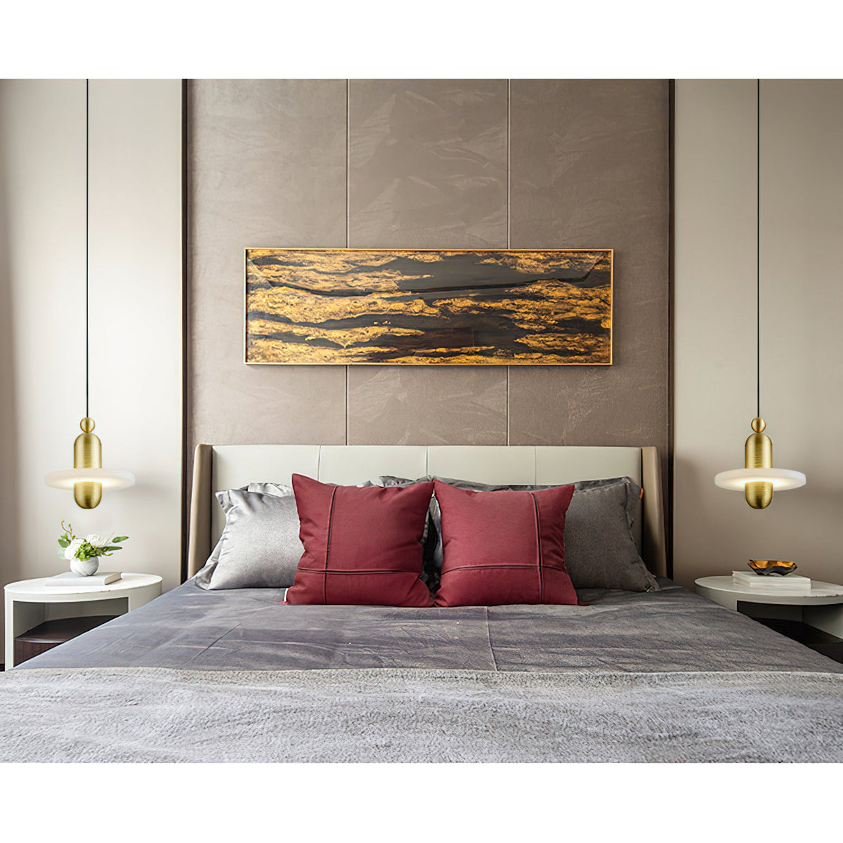 Alabaster Comet Pendant Lamp — view 30
