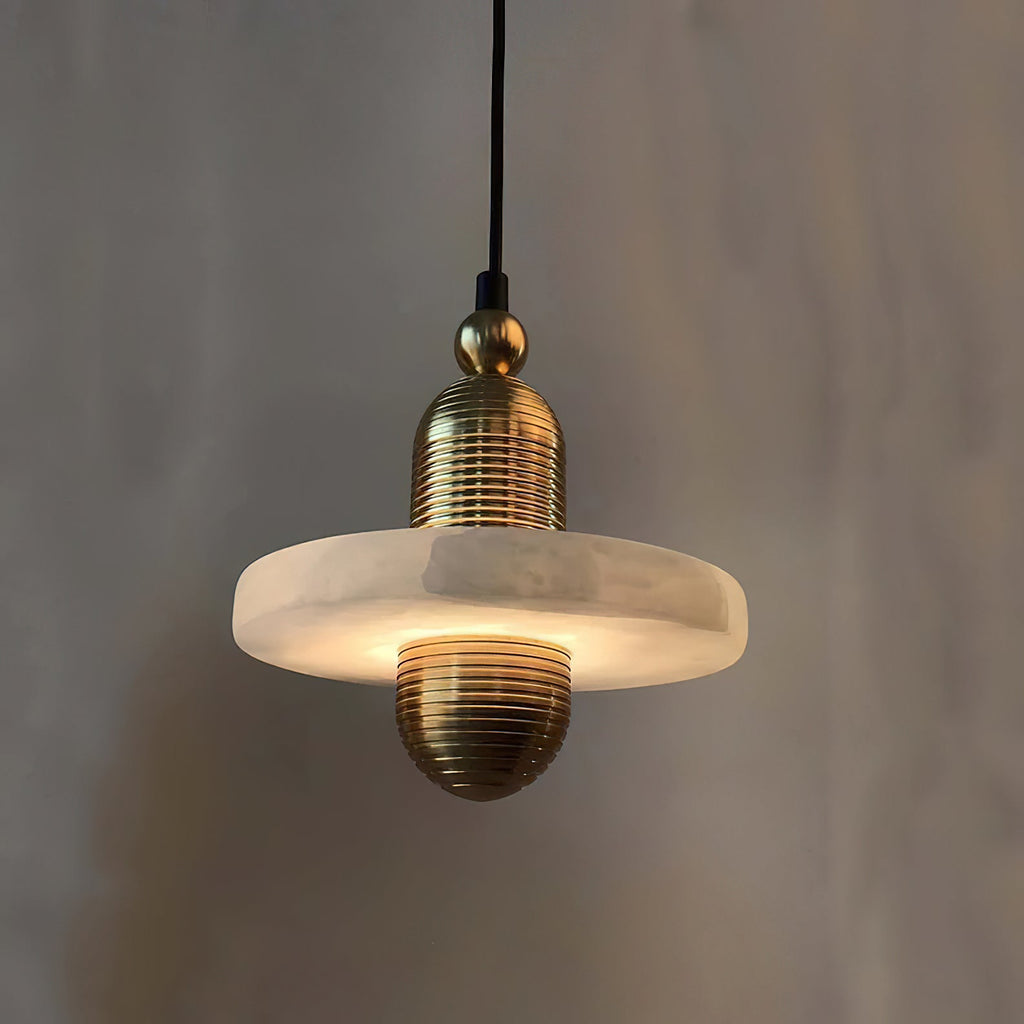 Alabaster Comet Pendant Lamp — view 42