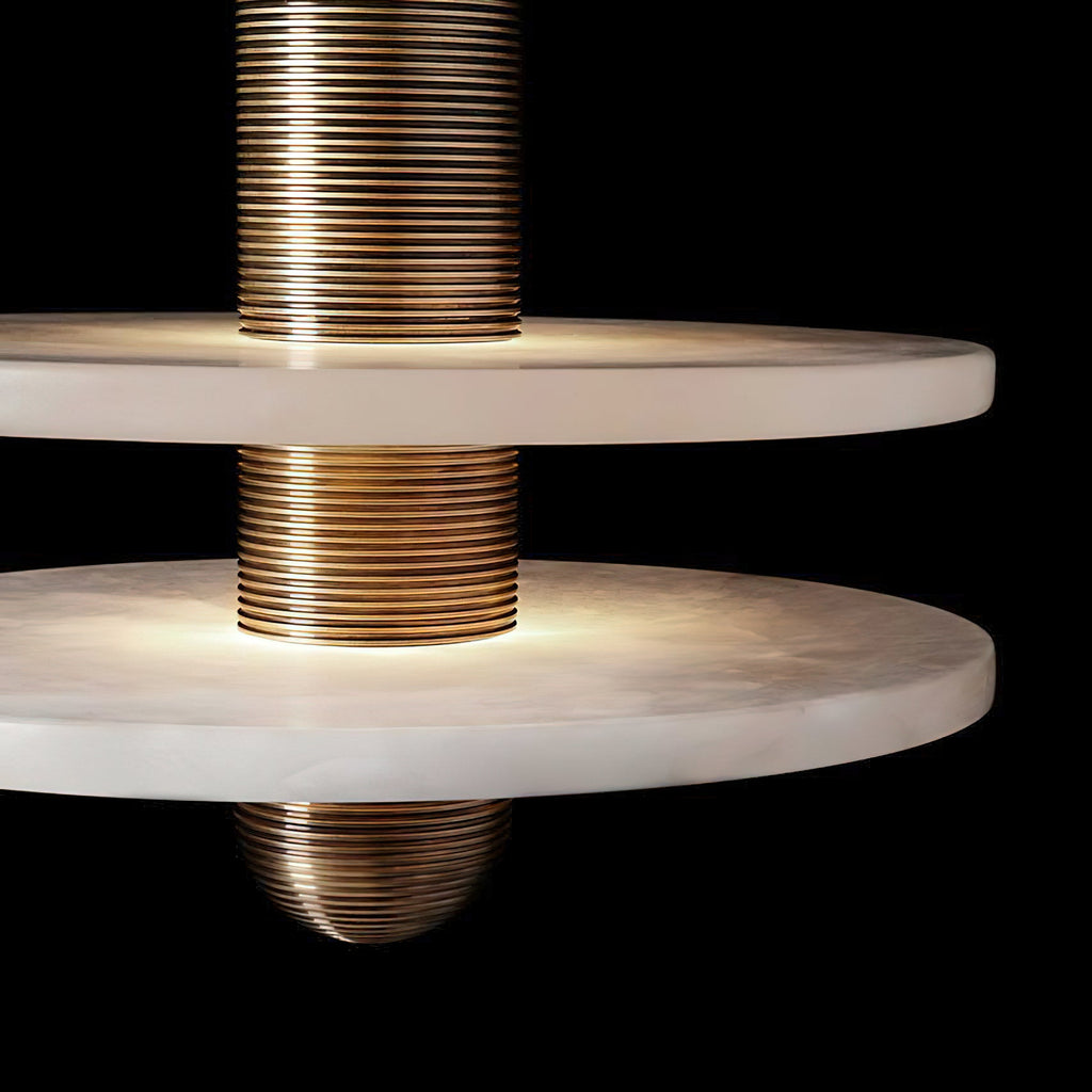 Alabaster Comet Pendant Lamp — view 40