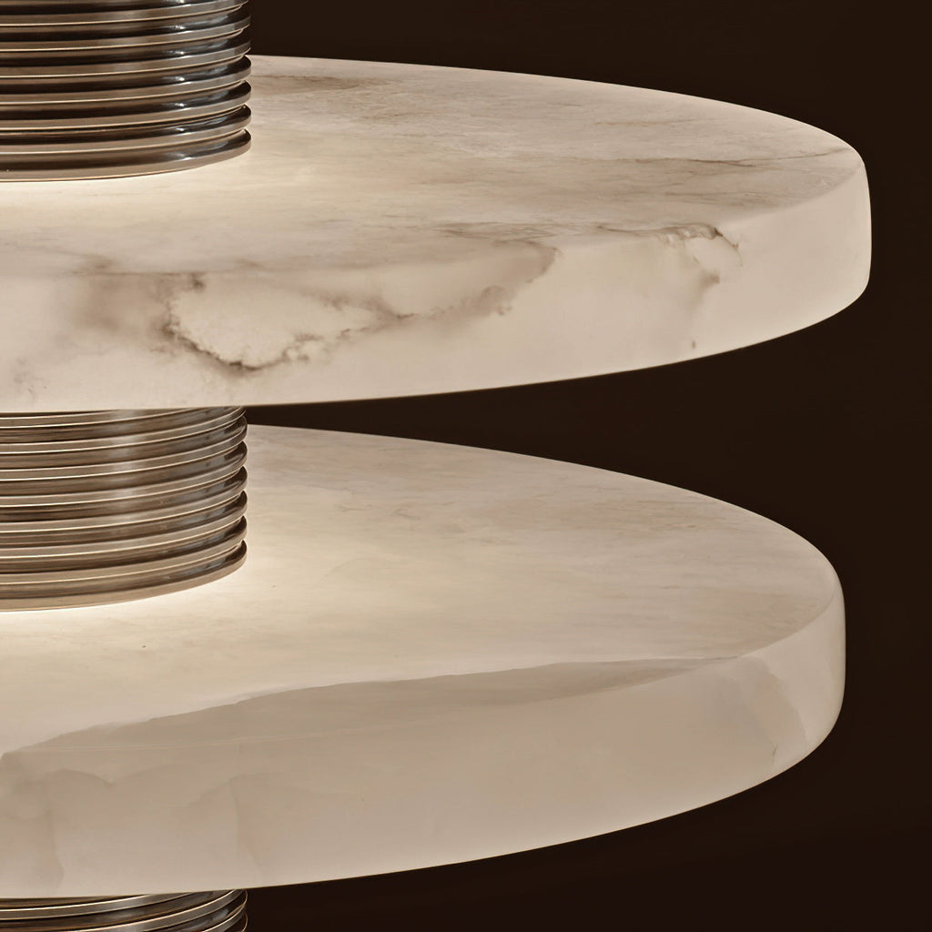 Alabaster Comet Table Lamp — view 15
