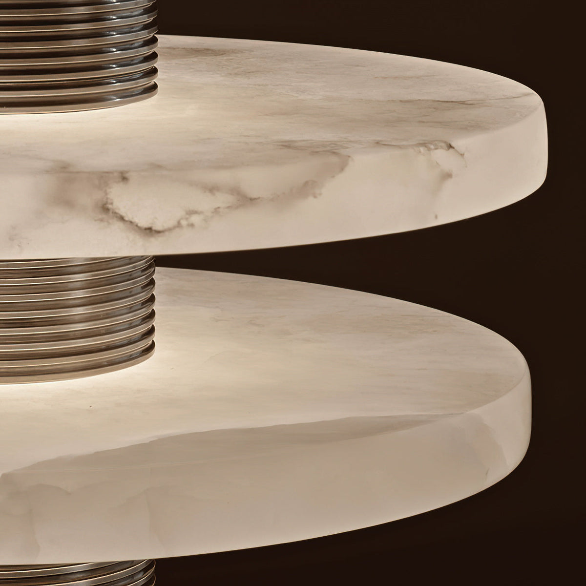Alabaster Comet Table Lamp — view 15