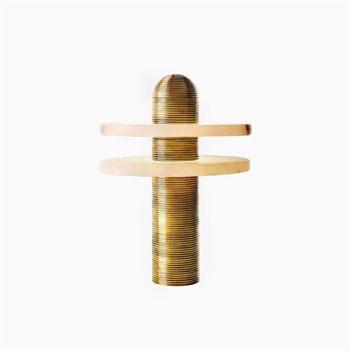Alabaster Comet Table Lamp — view 23