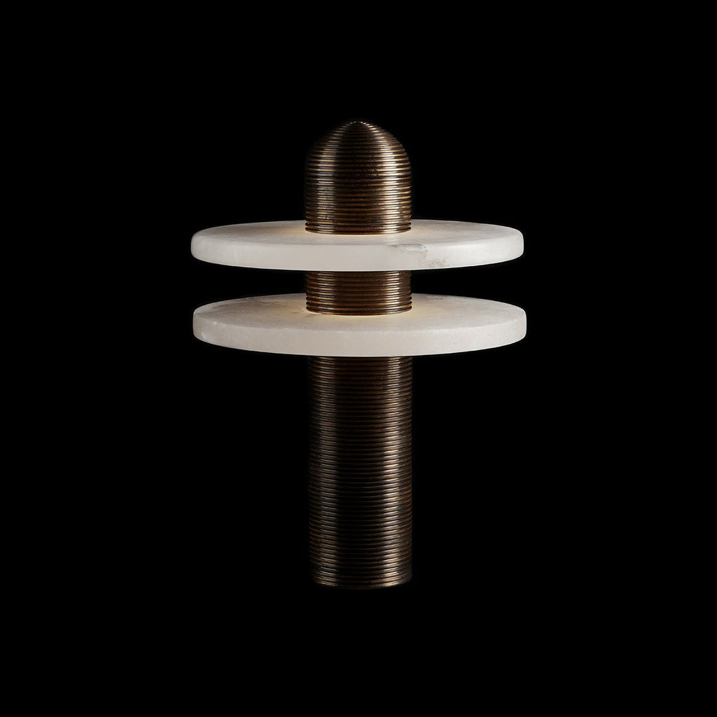 Alabaster Comet Table Lamp — view 11