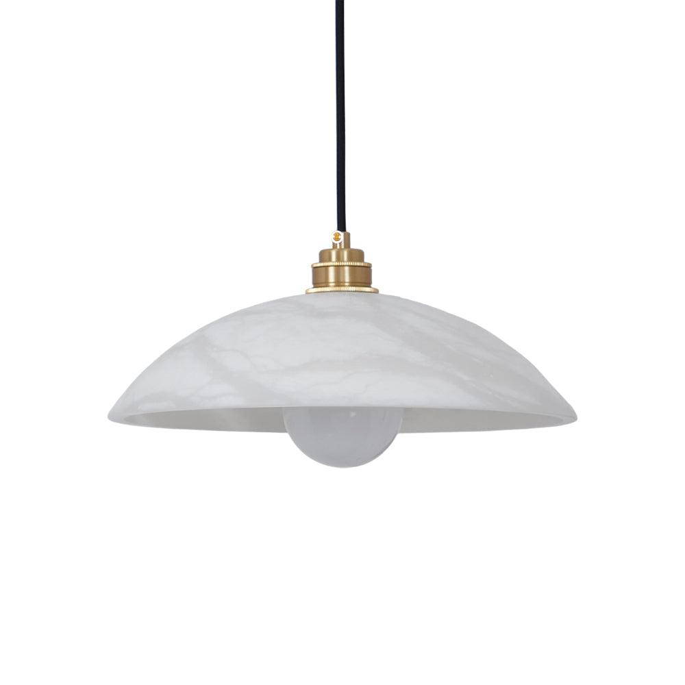 Alabaster Dome Pendant Light — view 49