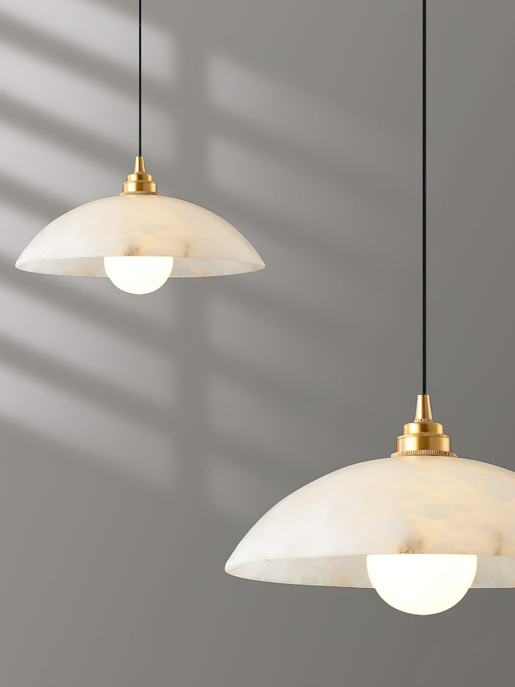 Alabaster Dome Pendant Light — view 41