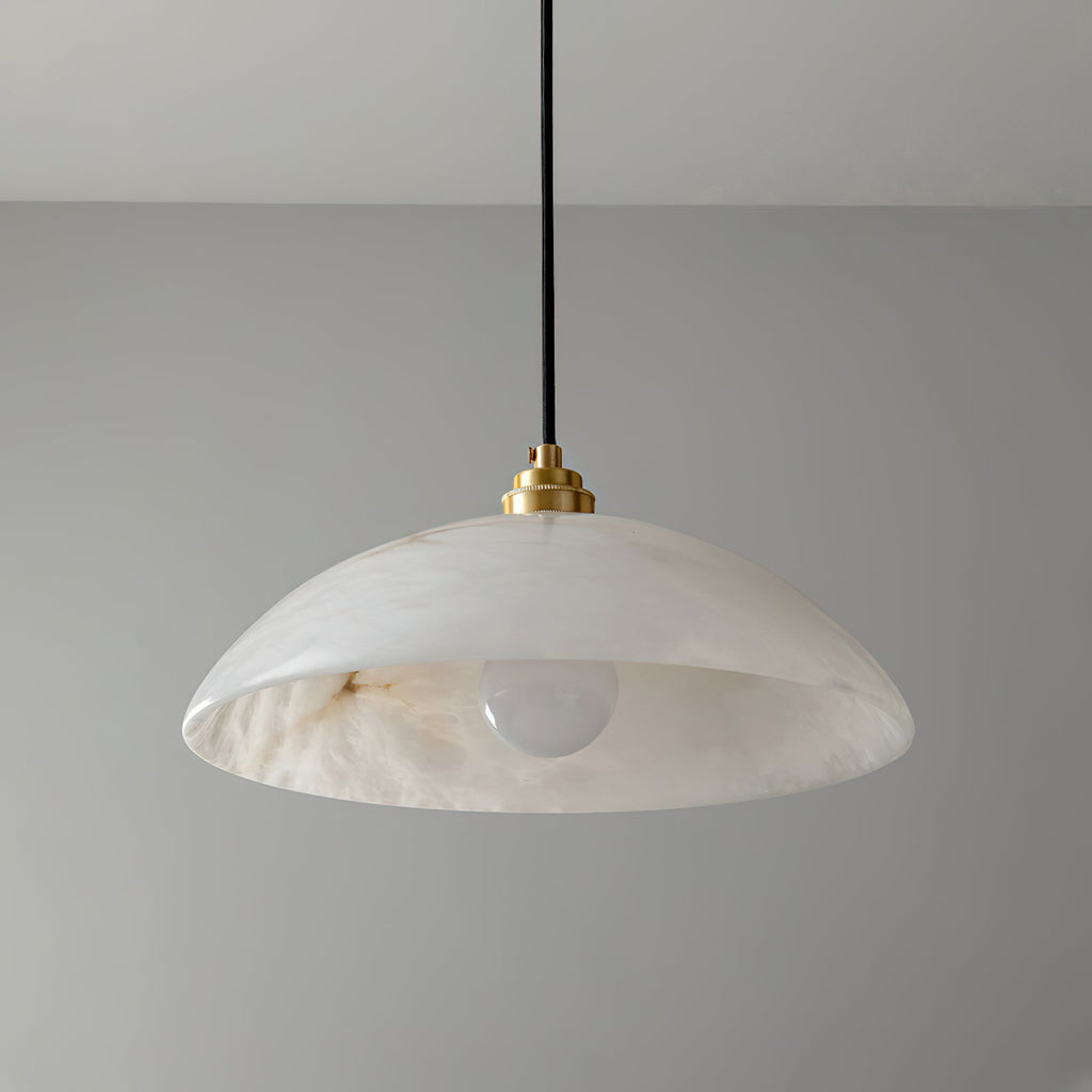 Alabaster Dome Pendant Light — view 42