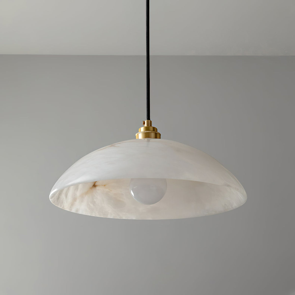 Alabaster Dome Pendant Light — view 42