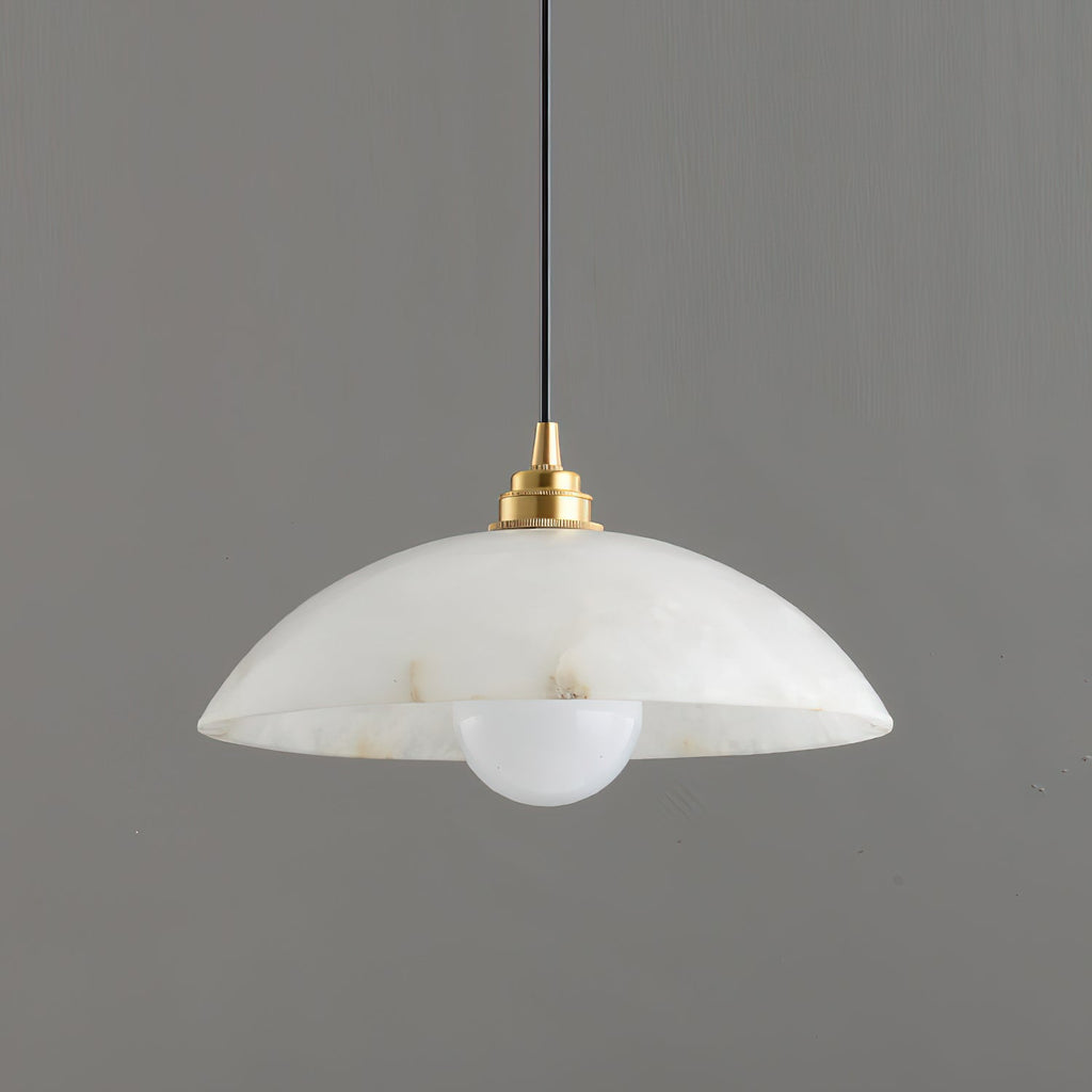 Alabaster Dome Pendant Light — view 43