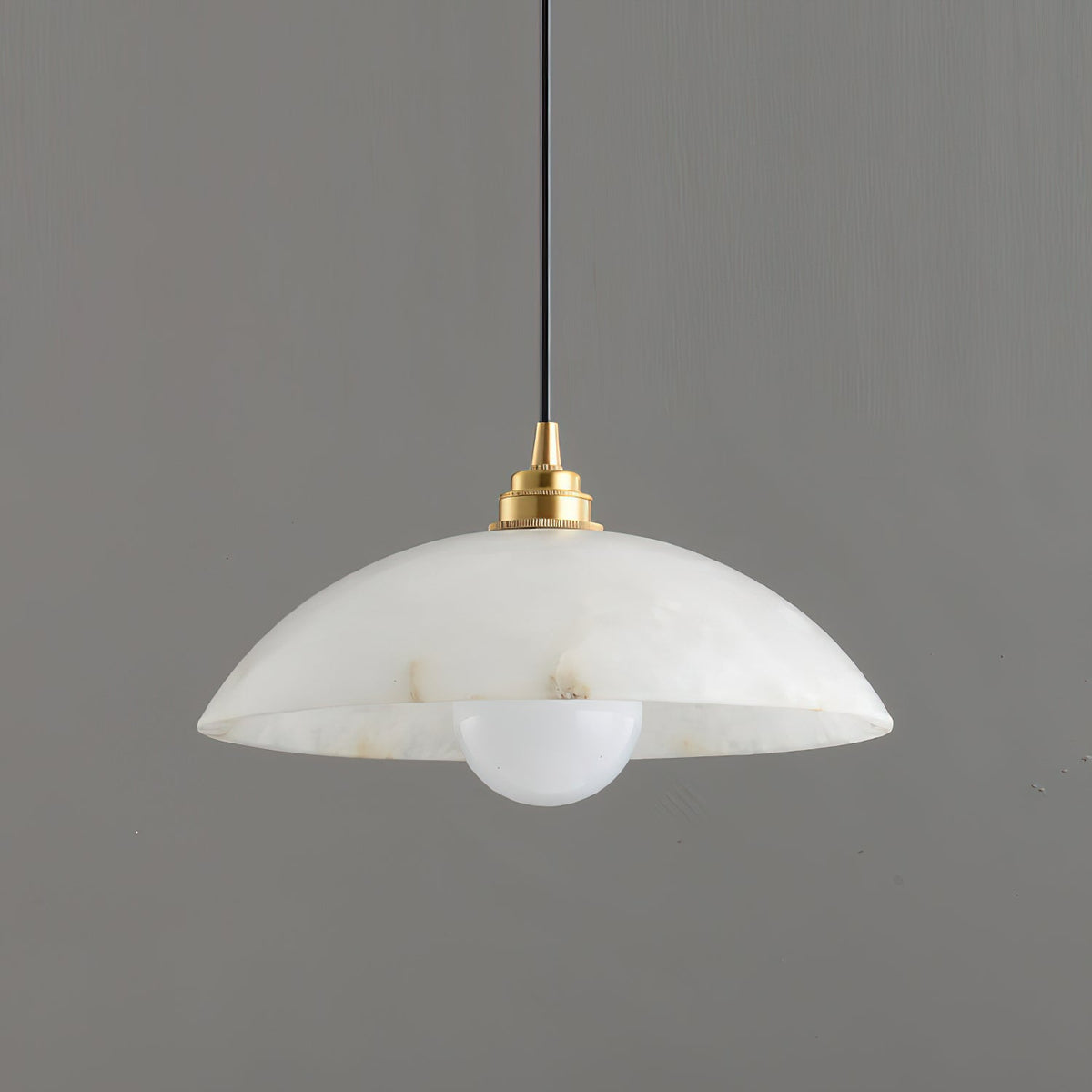 Alabaster Dome Pendant Light — view 43