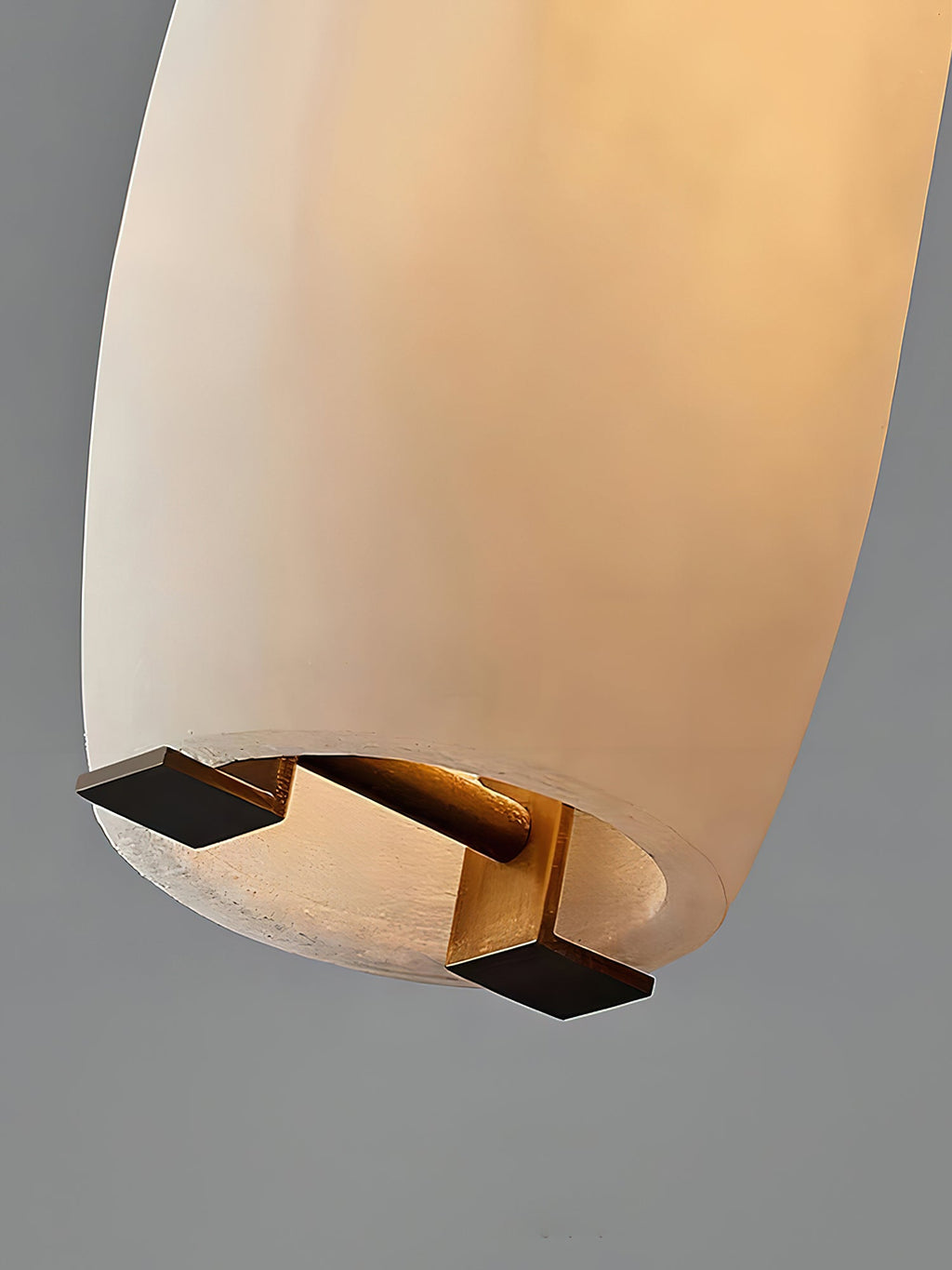 Alabaster Flute Pendant Light — view 35