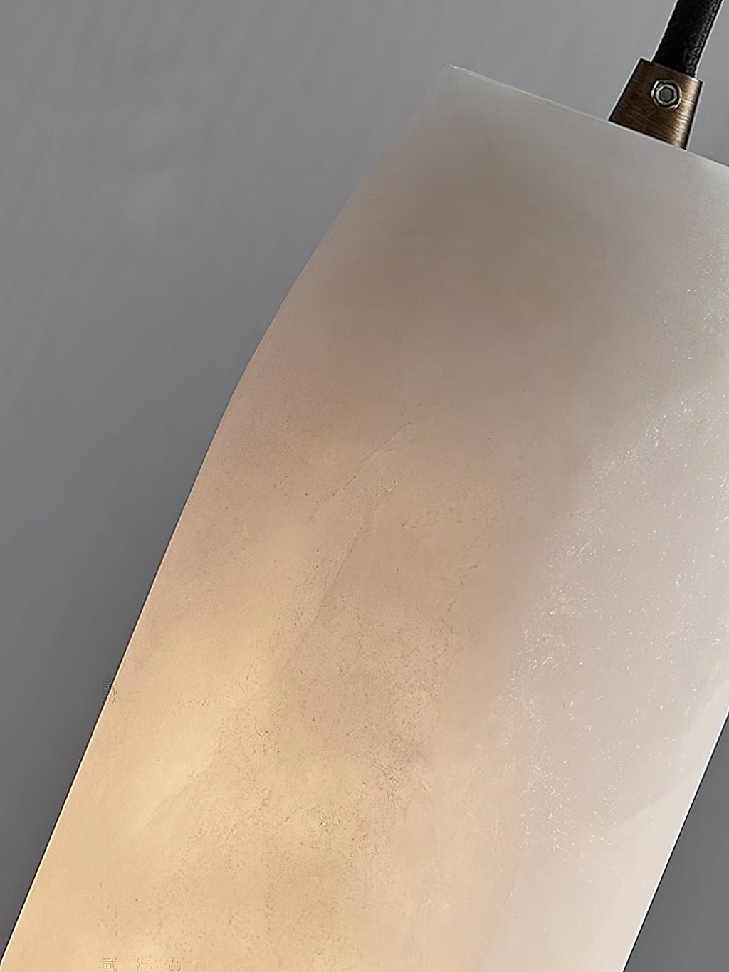 Alabaster Flute Pendant Light — view 36