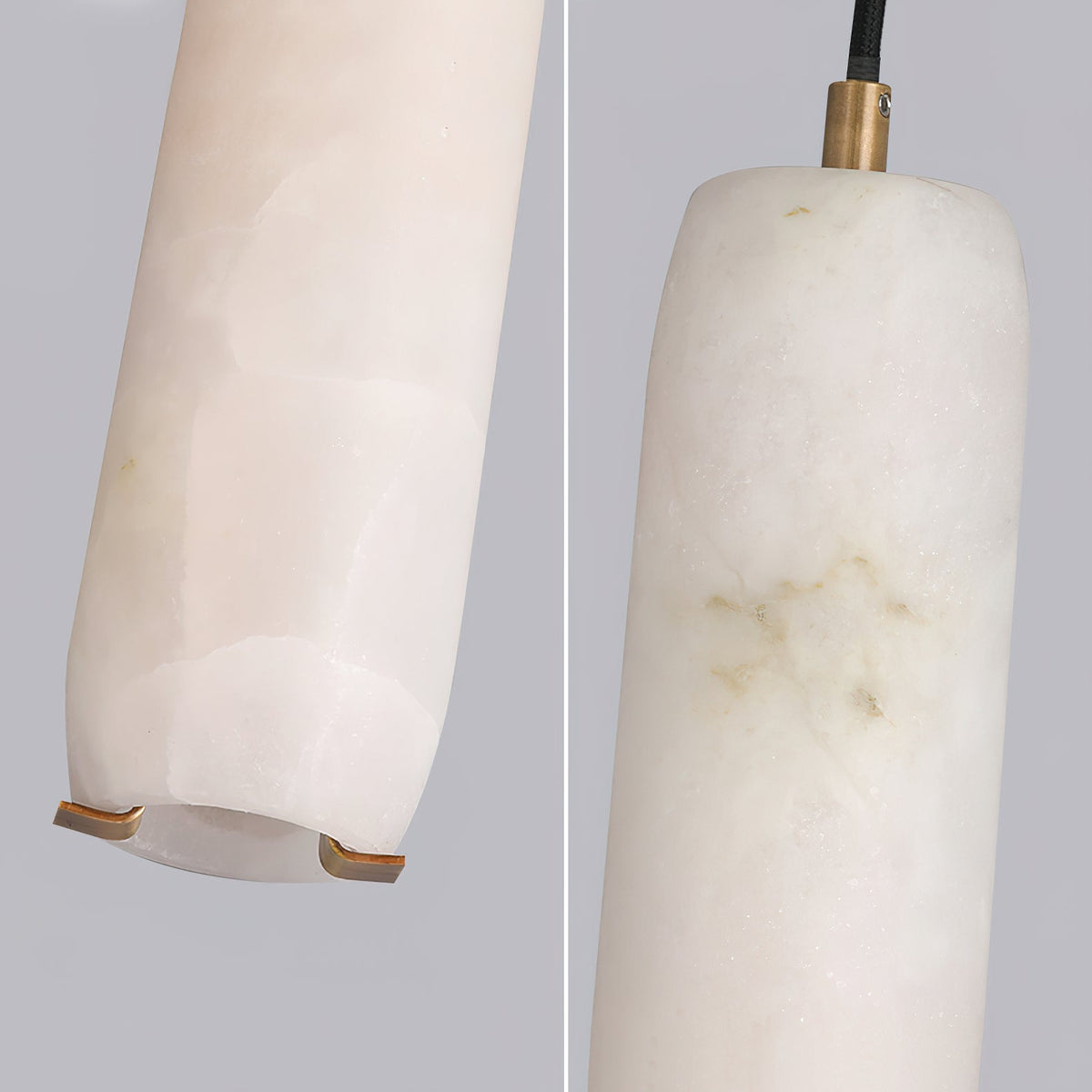 Alabaster Flute Wall Lamp — view 28