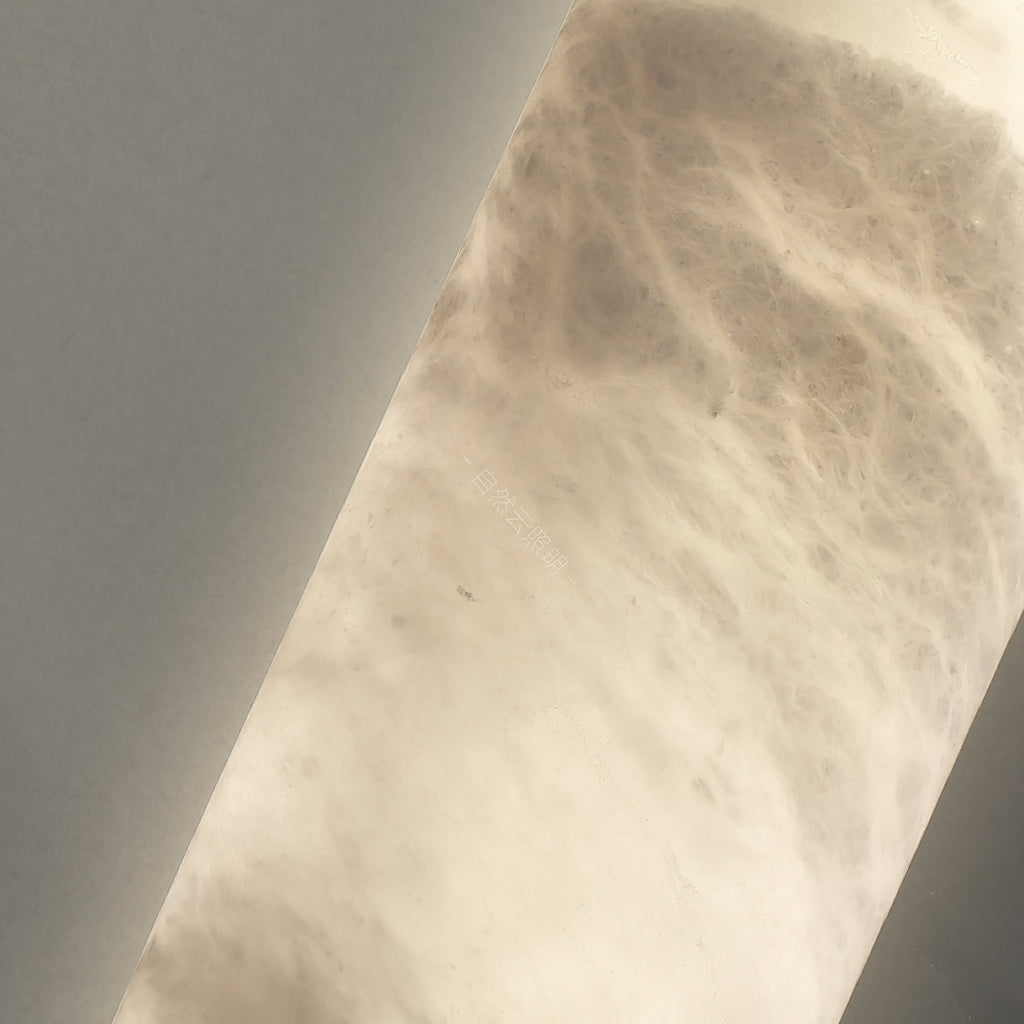 Alabaster Flute Wall Lamp — view 29
