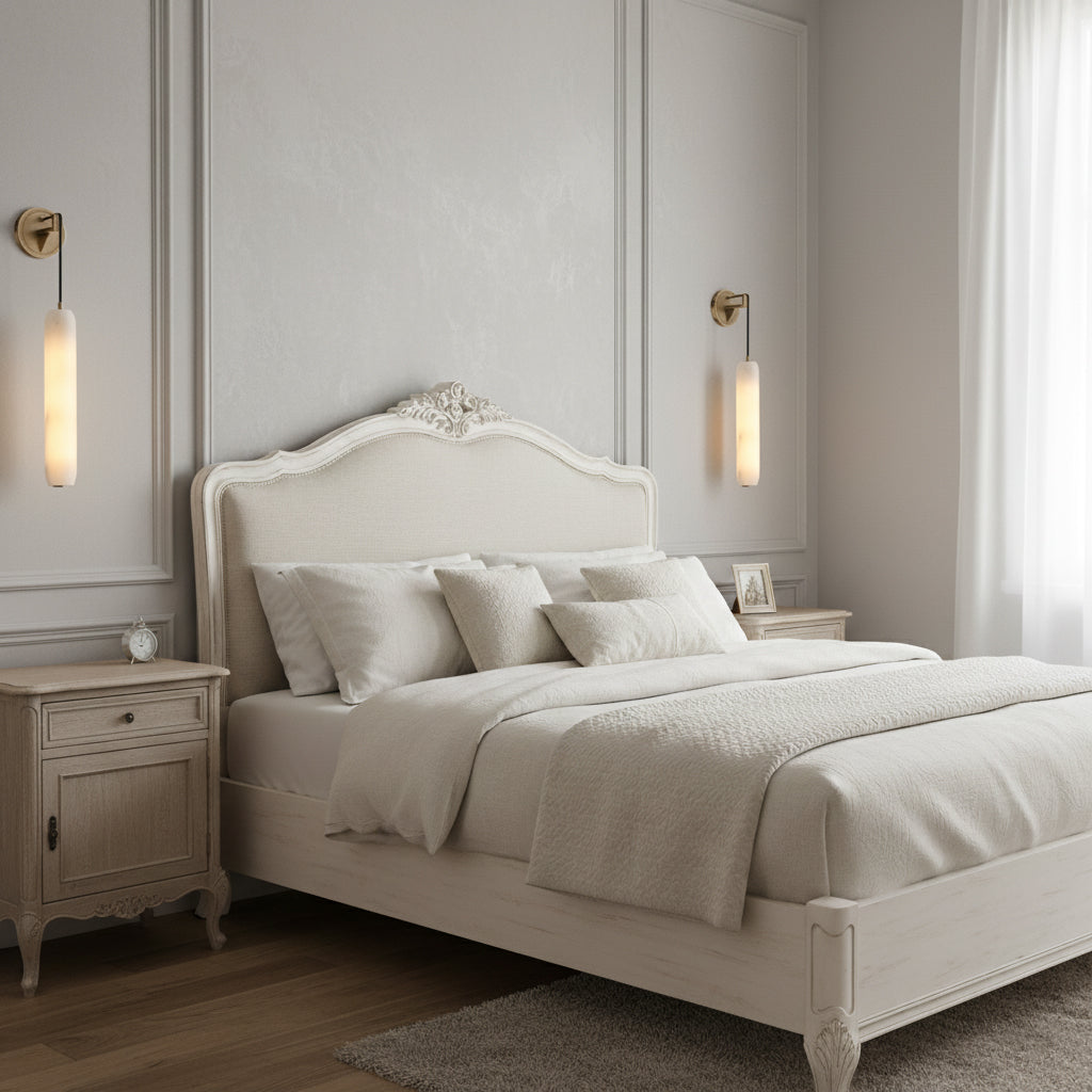 Alabaster Flute Wall Lamp — view 5