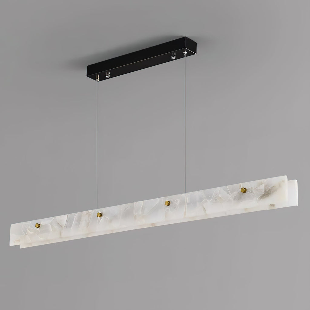 Alabaster LED Linear Pendant Light — view 26