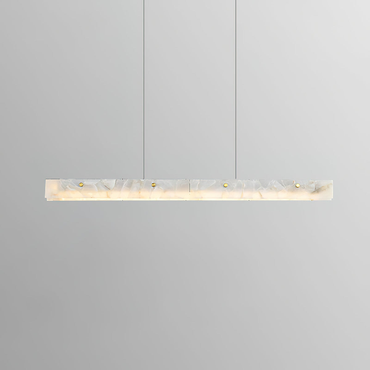 Alabaster LED Linear Pendant Light — view 28