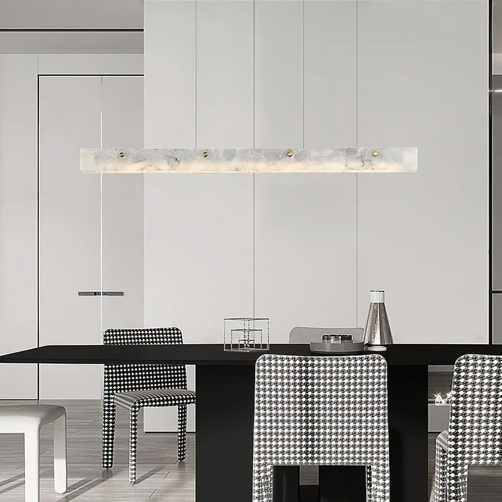 Alabaster LED Linear Pendant Light — view 16