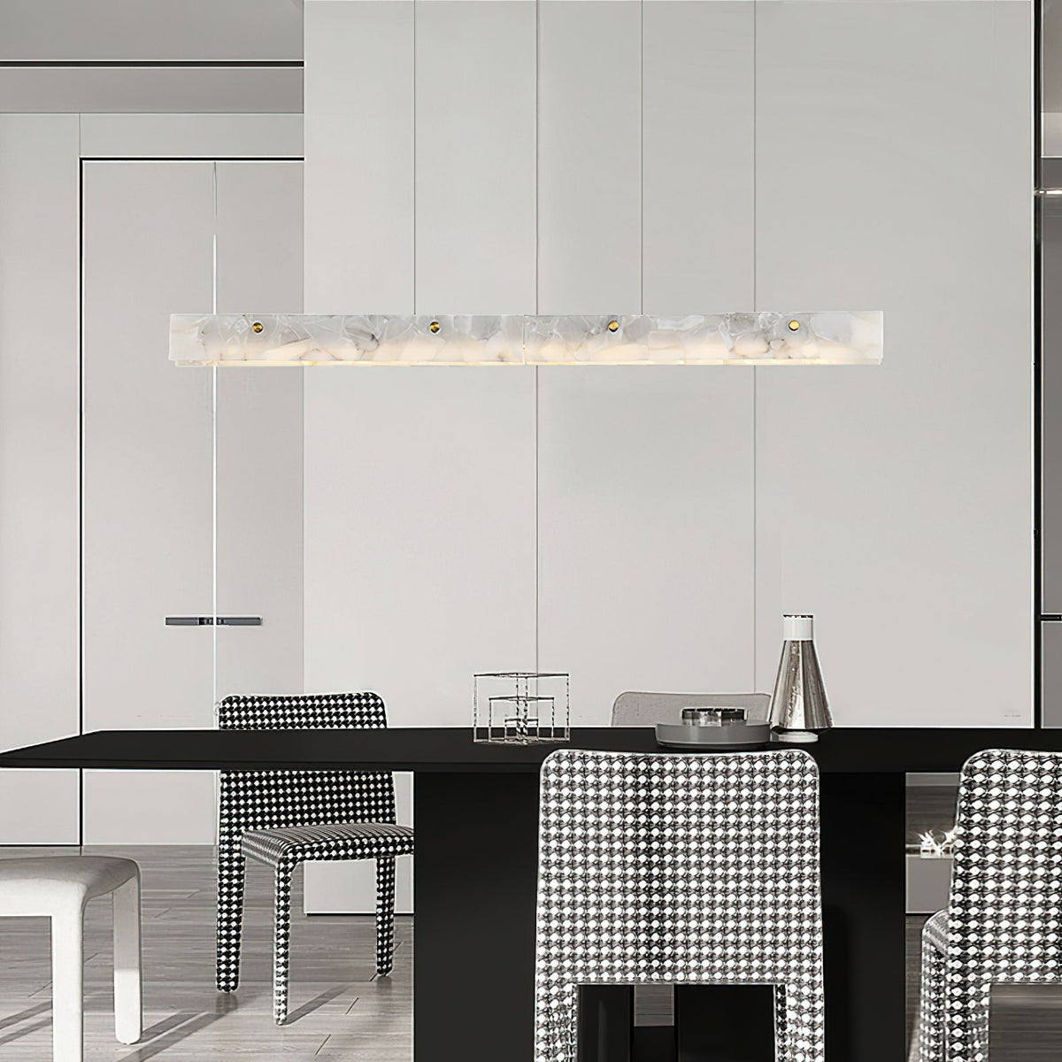 Alabaster LED Linear Pendant Light — view 16