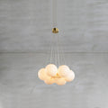 Alabaster Lunar Chandelier — view 12