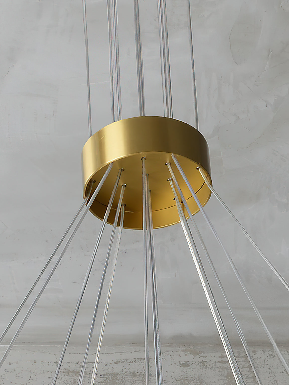 Alabaster Lunar Chandelier — view 25