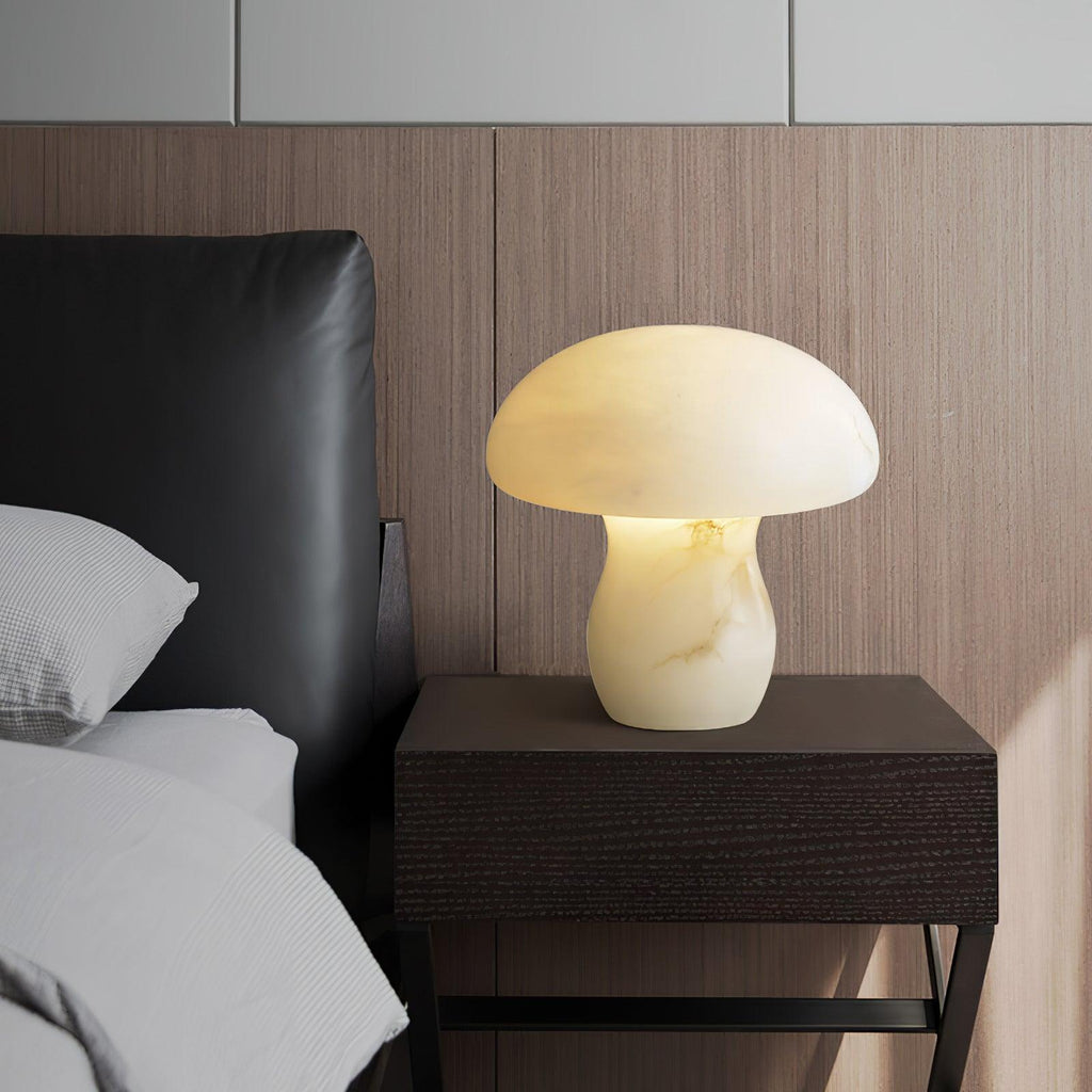 Alabaster Mushroom Table Lamp — view 8
