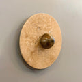 Alese Travertine Wall Lamp — view 9