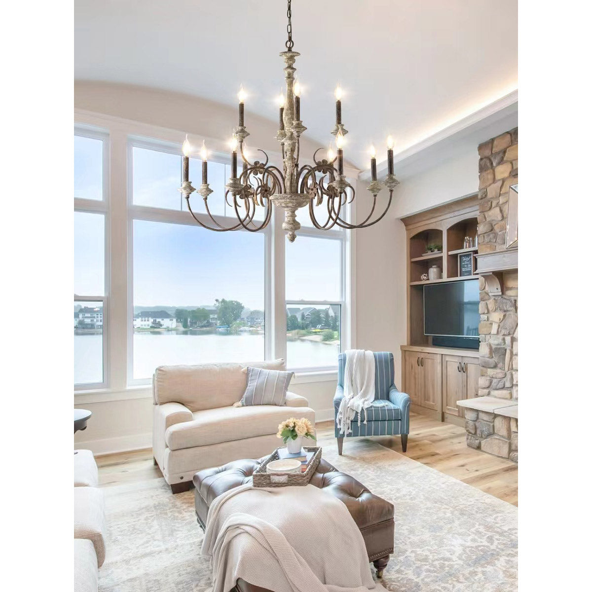 Alessandro Candle Chandelier — view 6