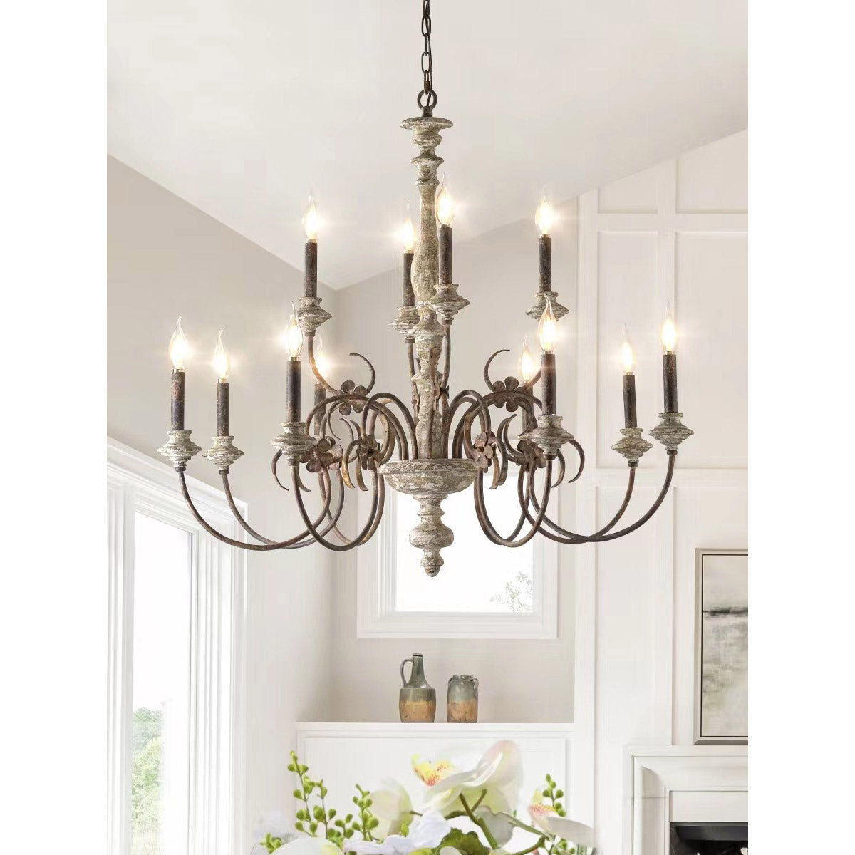 Alessandro Candle Chandelier — view 7