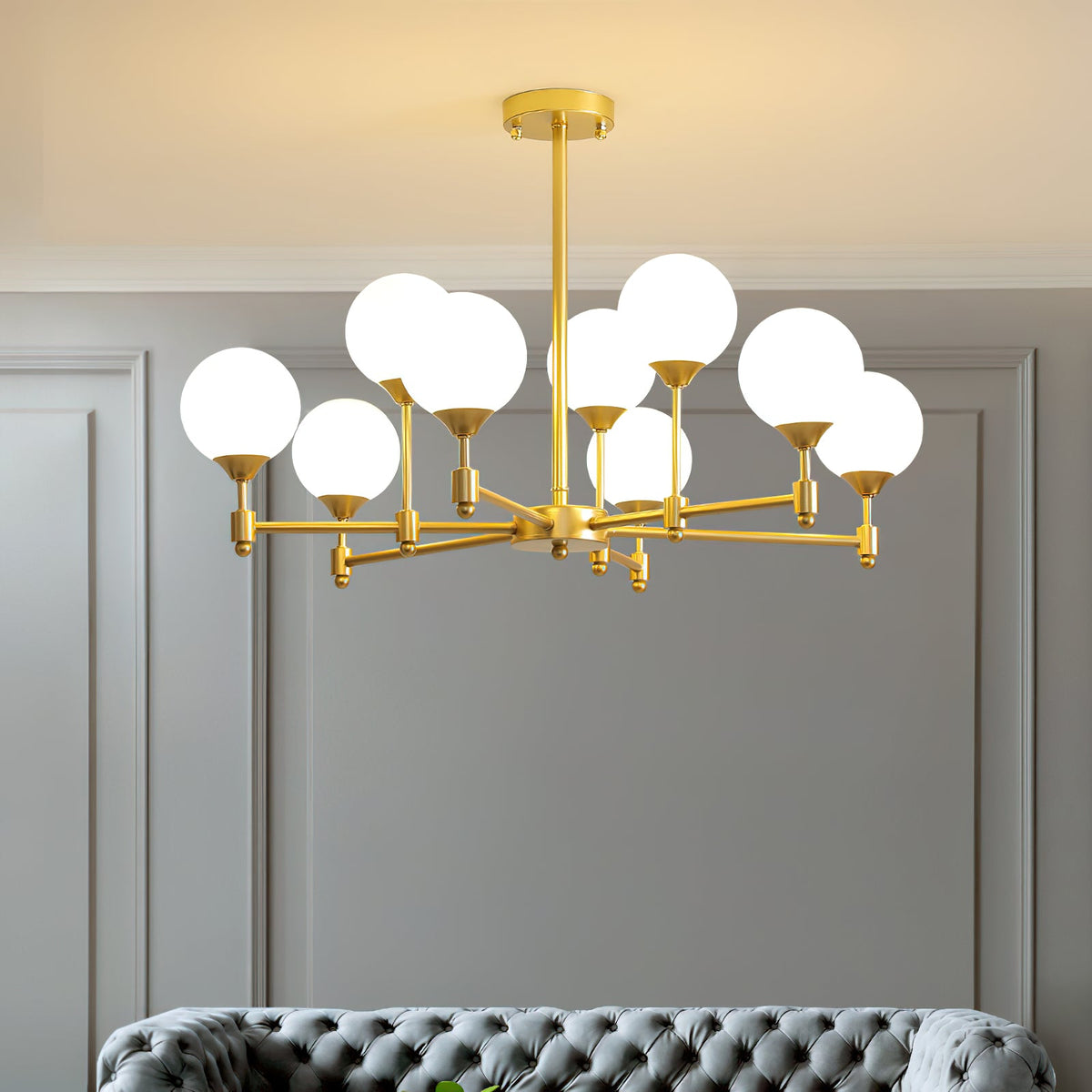 Alessio Globe Chandelier — view 4