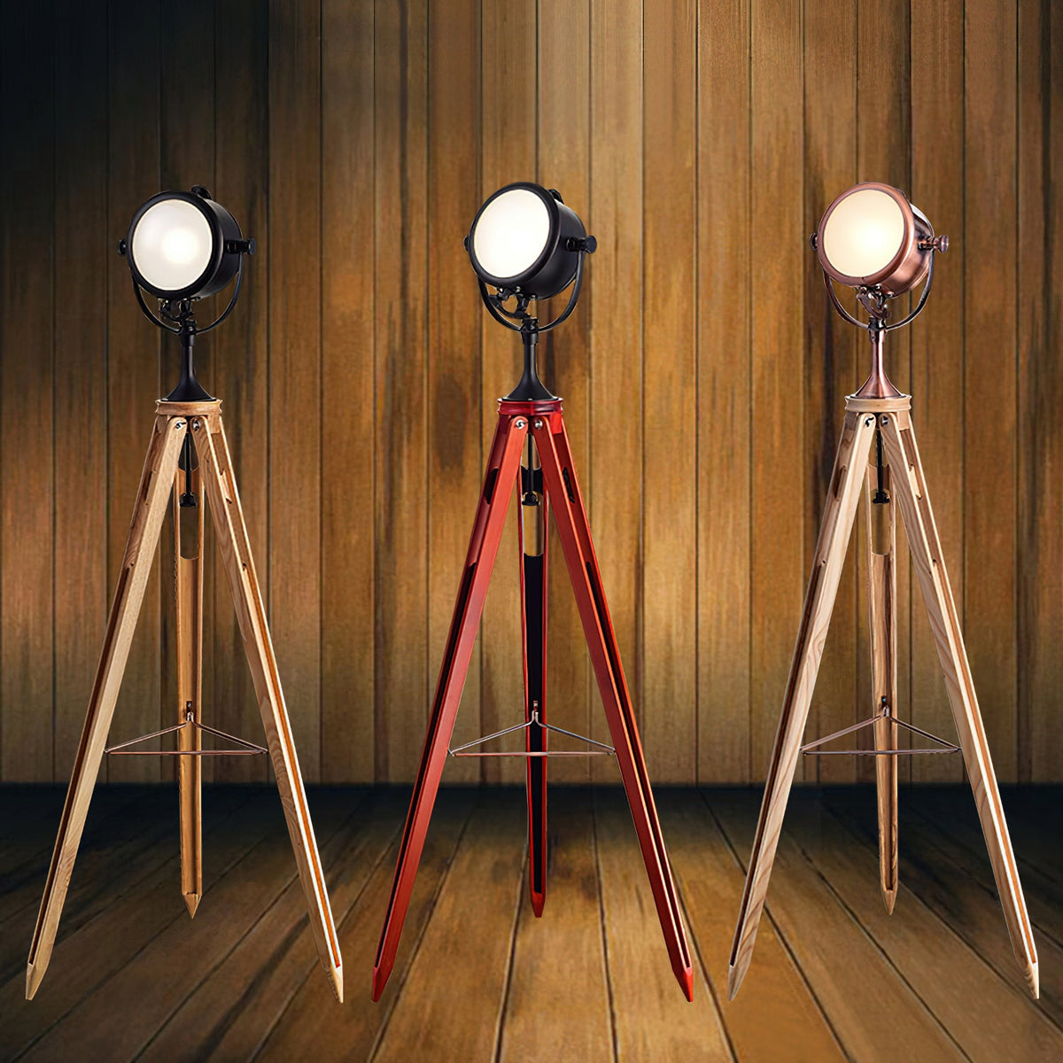 Alfred Tripod Floor Lamp — view 16