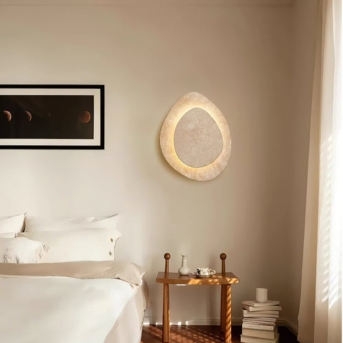 Alice Travertine Wall Lamp — view 2