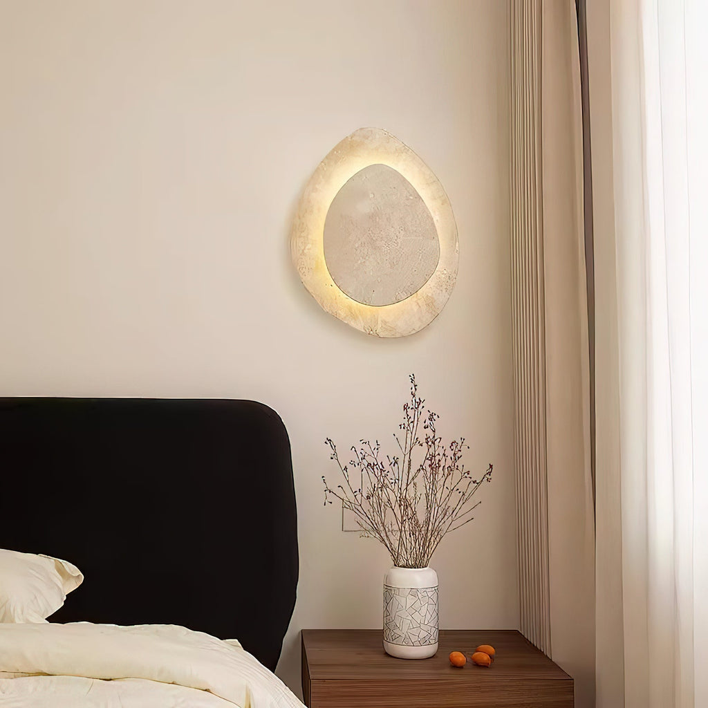 Alice Travertine Wall Lamp — view 4