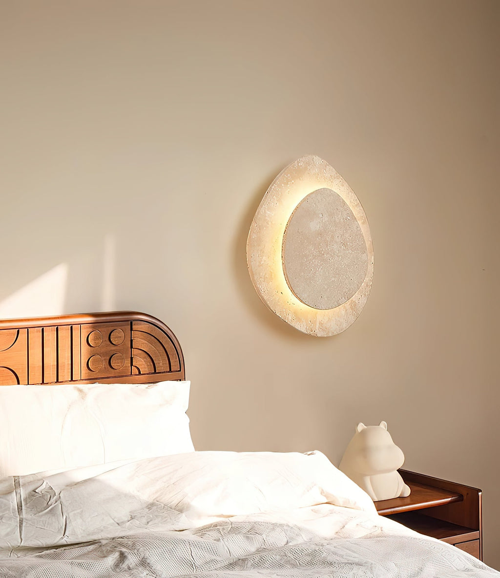 Alice Travertine Wall Lamp — view 6